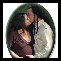 Oval under domed glass